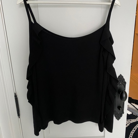 Club Monaco Ruffle Arm Top - Picture 2 of 2